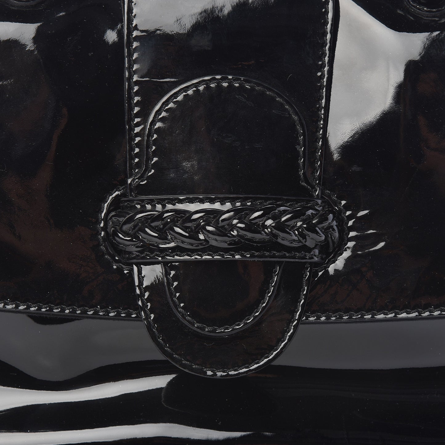 Patent Histoire Flap Black