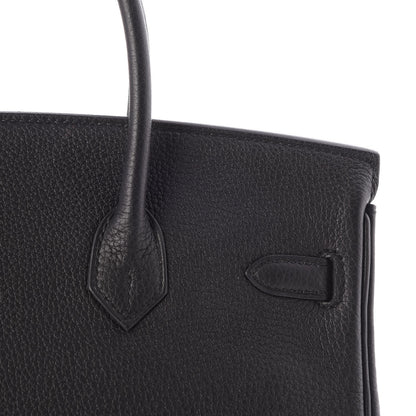 Hermes Togo Birkin 25 Black 30 of 37