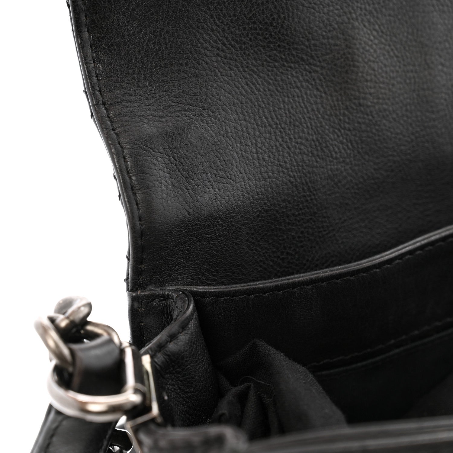 Chanel Calfskin Medium Boy Reverso Flap Black 15 of 16