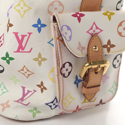 Louis Vuitton Monogram Multicolor Petit Noe White 4 of 5