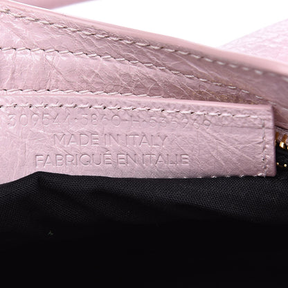 Balenciaga Agneau Giant 12 Gold Hardware Mini City Rose Poudre Rose Petunia 7 of 11