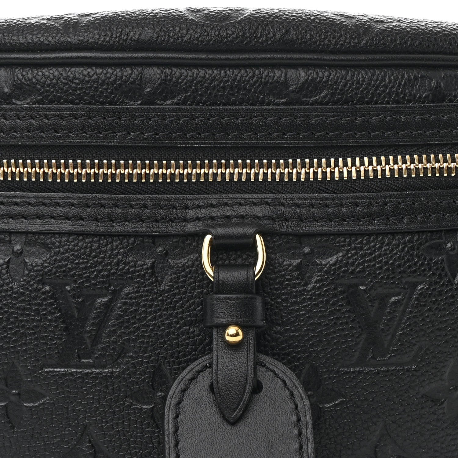 Louis Vuitton Empreinte High Rise Bumbag PM Black 7 of 11