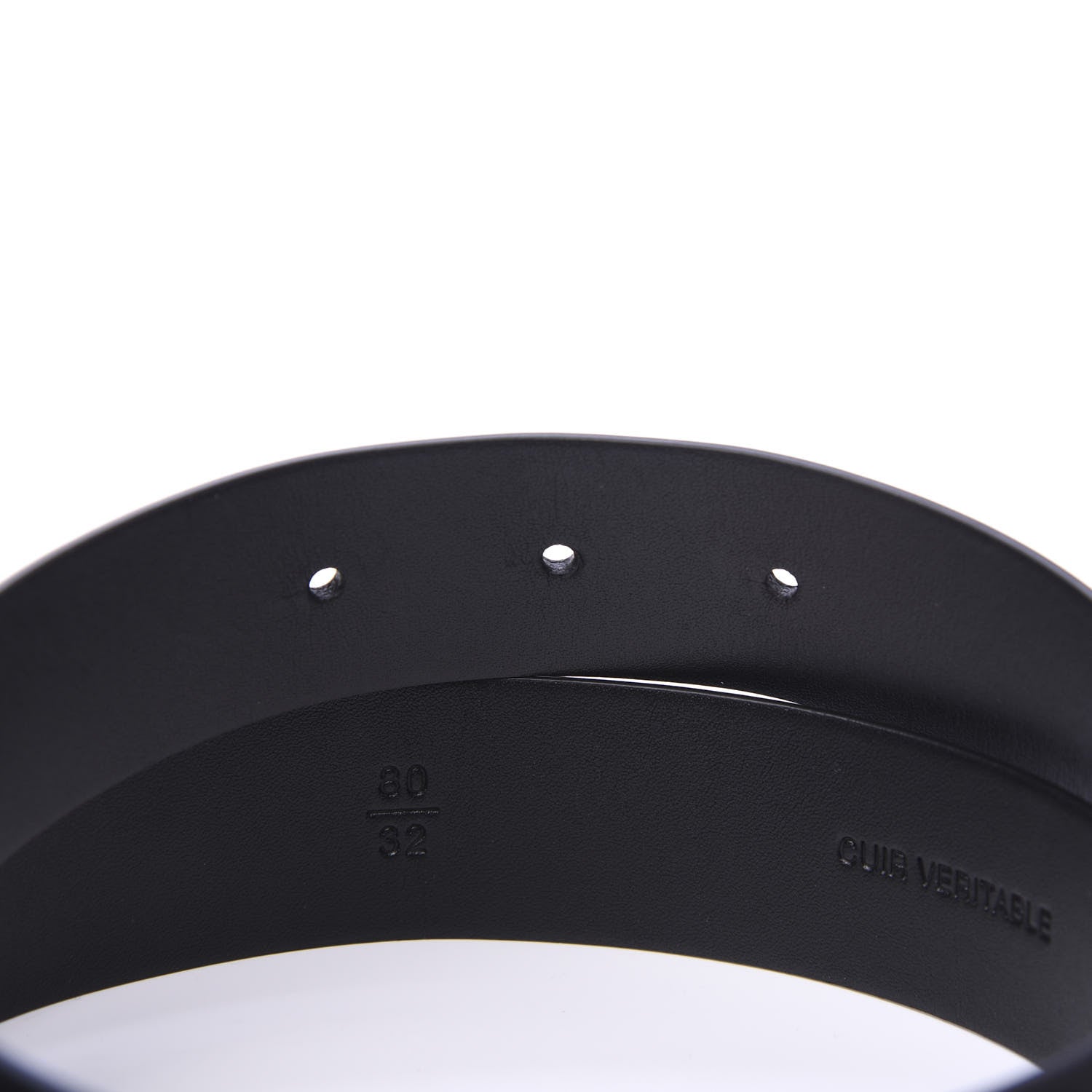 Chanel Calfskin CC Chain Belt 80 32 Black 4 of 6