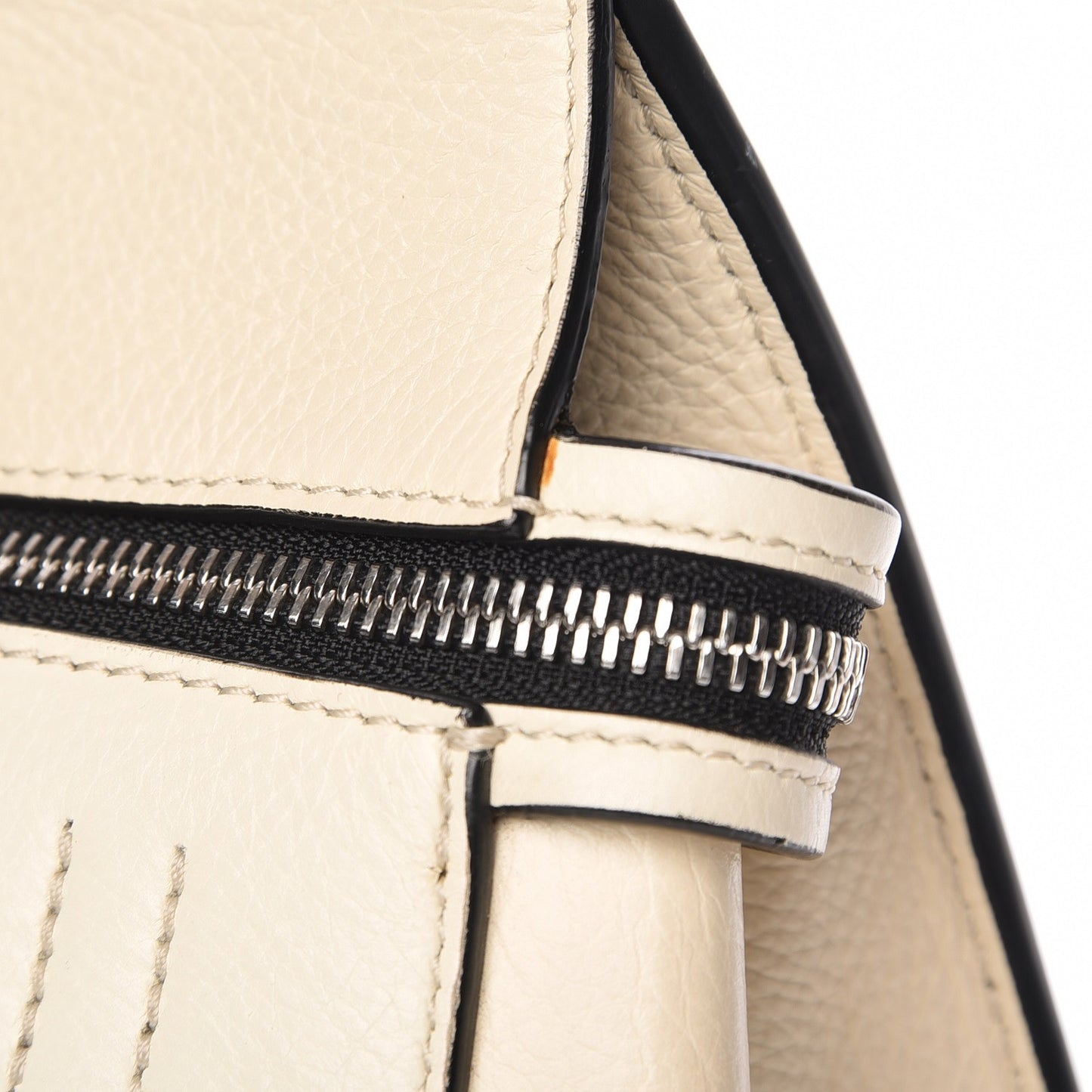 Grained Calfskin Large Edge Shoulder Bag