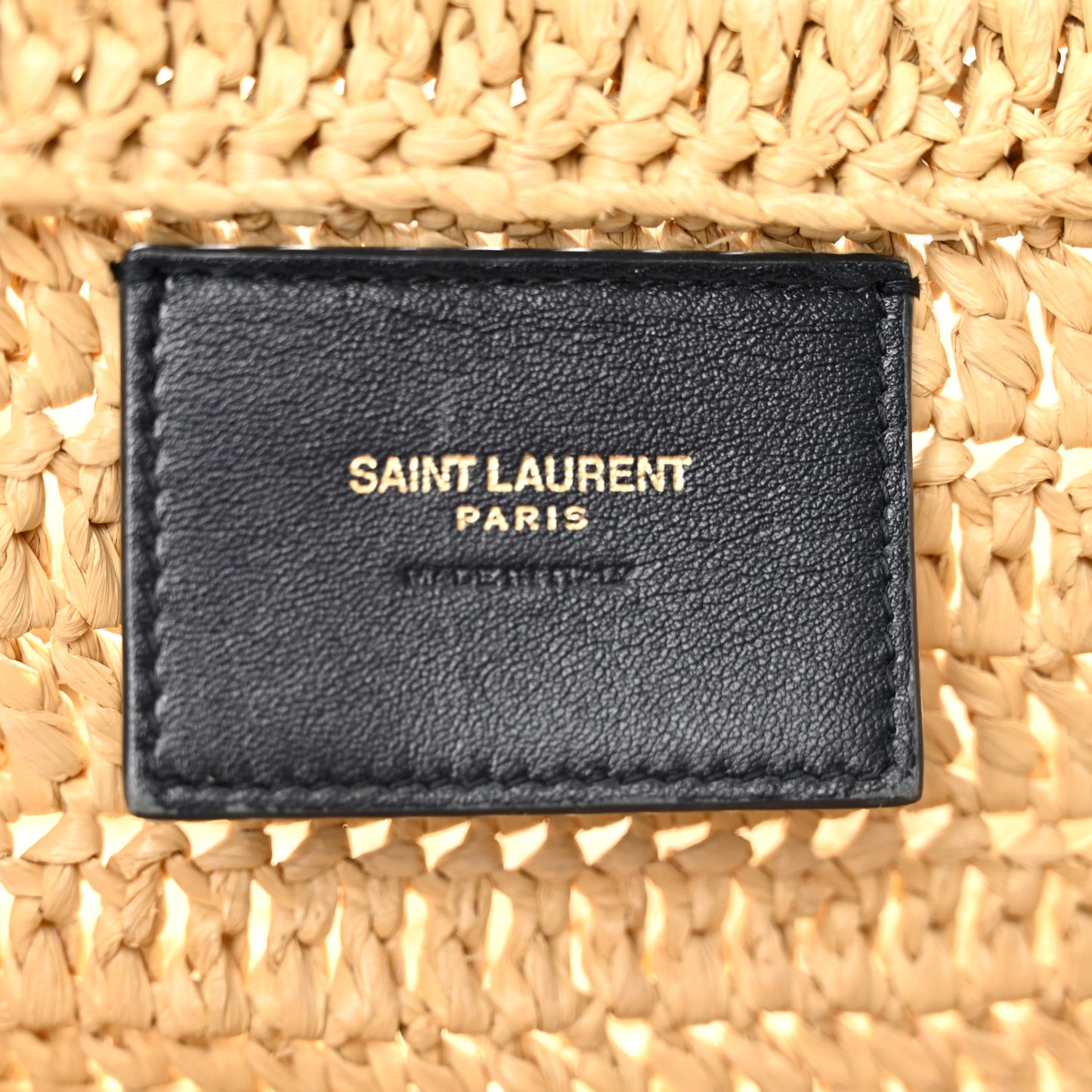 Raffia Rive Gauche Tote Natural