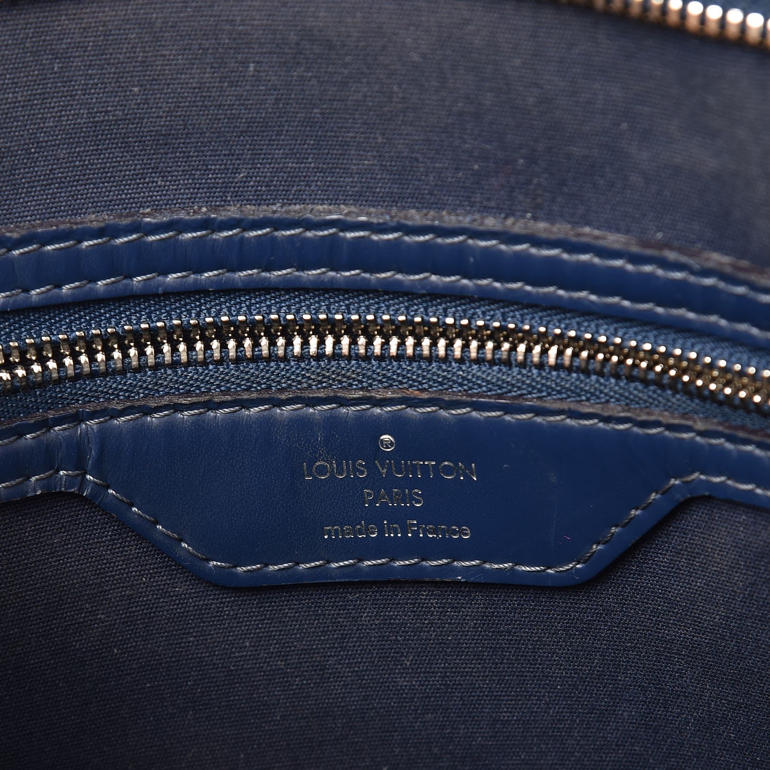 Louis Vuitton Epi Brea MM Indigo 6 of 16