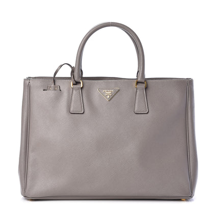 Prada Saffiano Lux Large Tote Argilla 1 of 9