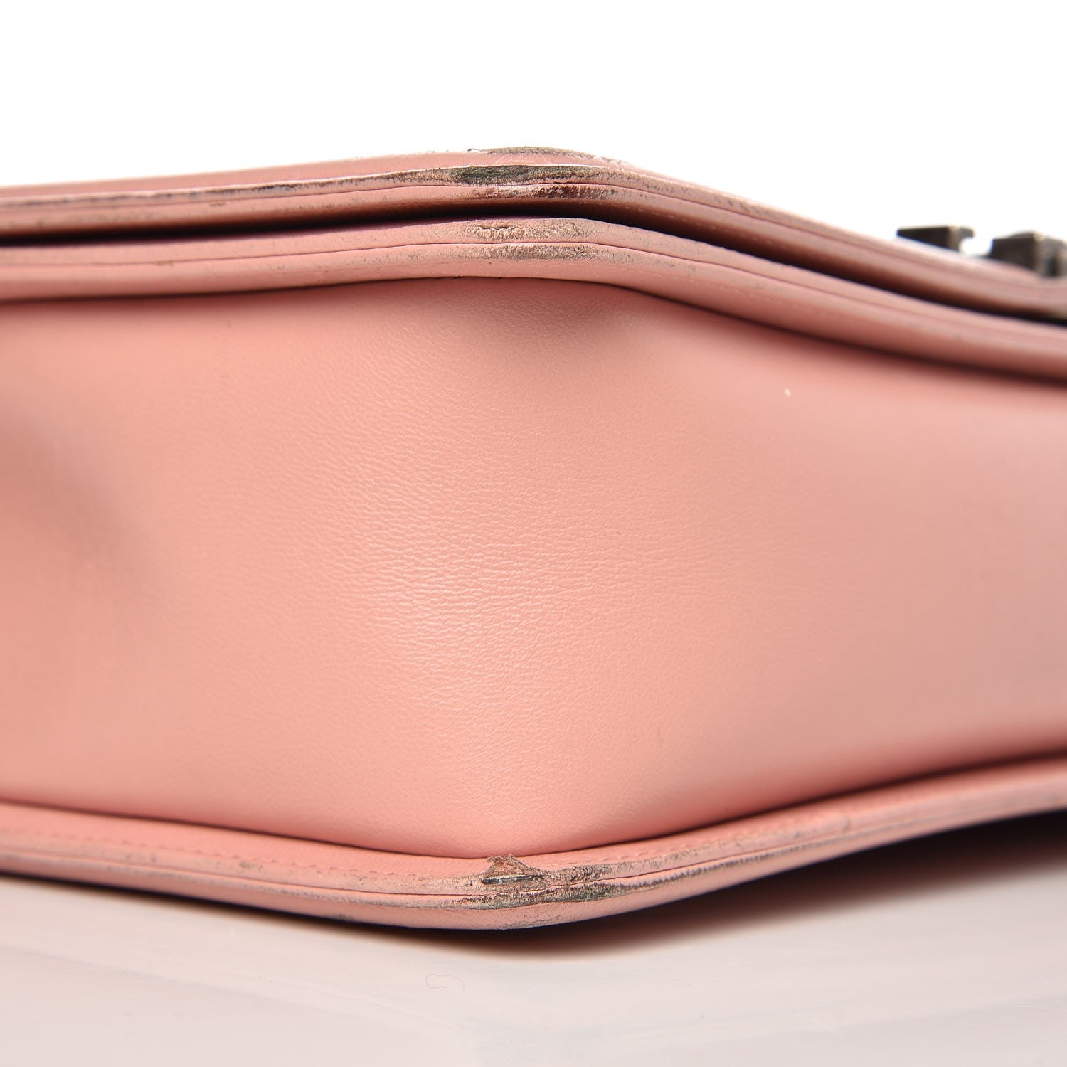 Chanel Lambskin Quilted New Medium Boy Flap Bag Pink 11 of 18