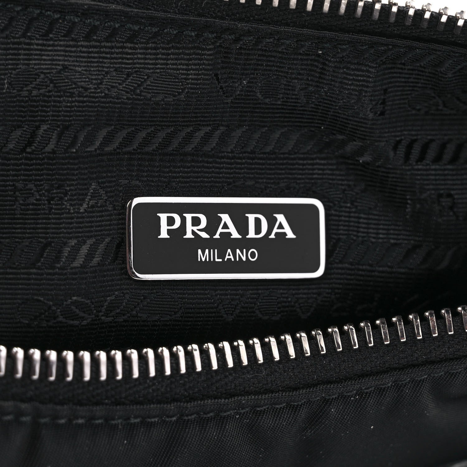 Prada Tessuto Nylon Saffiano Mini Re-Edition 2005 Bag Black 6 of 8