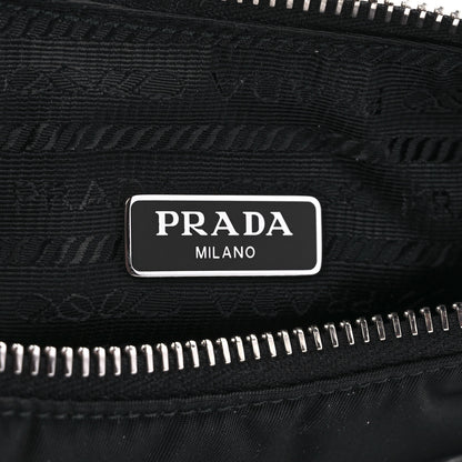 Prada Tessuto Nylon Saffiano Mini Re-Edition 2005 Bag Black 6 of 8