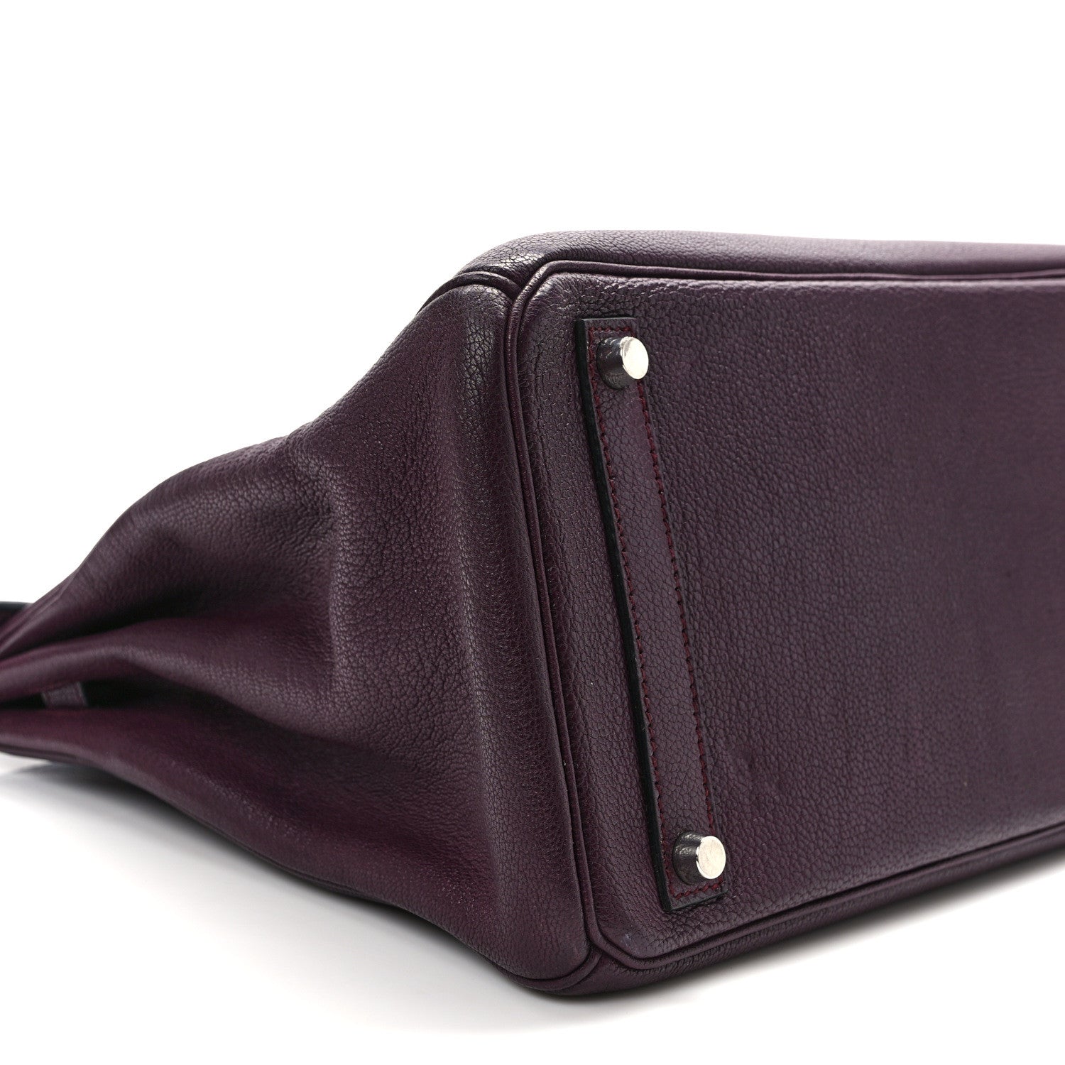 Hermes Chevre Mangalore HAC Birkin 32 Raisin 7 of 11