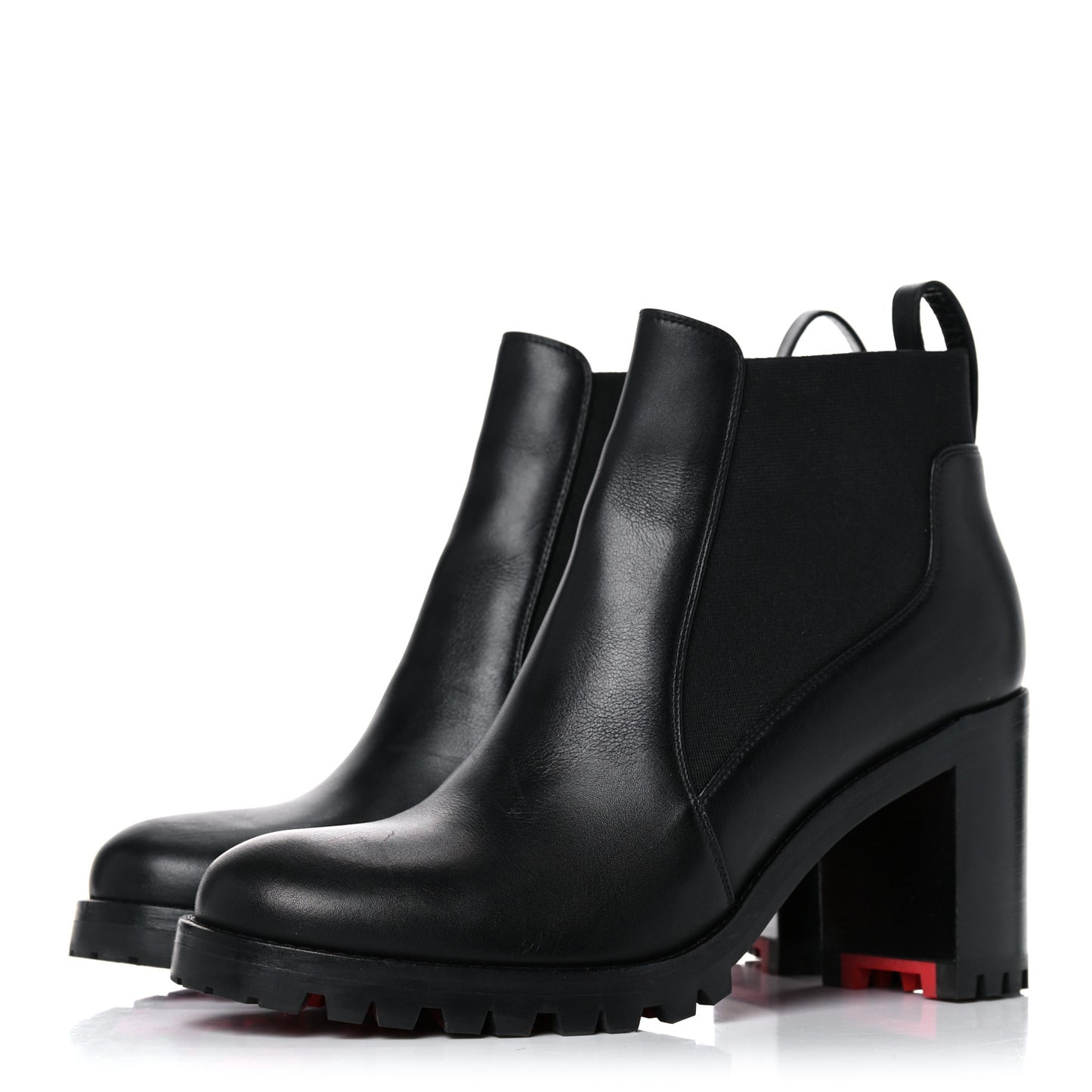 Calfskin Marchacroche 70 Chelsea Boots 37 Black