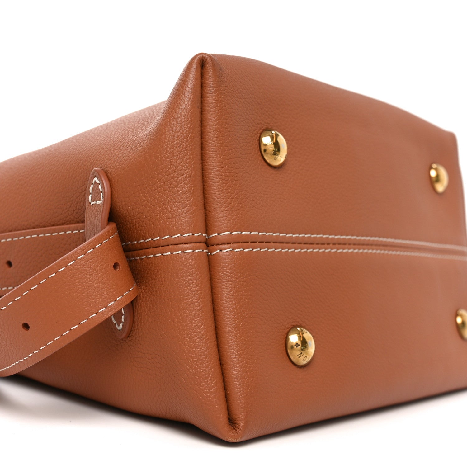 Louis Vuitton Grained Calfskin Low Key Hobo PM Cognac 8 of 10