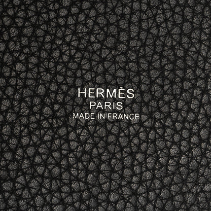 Hermes Taurillon Clemence Picotin Lock 22 MM Black 6 of 12