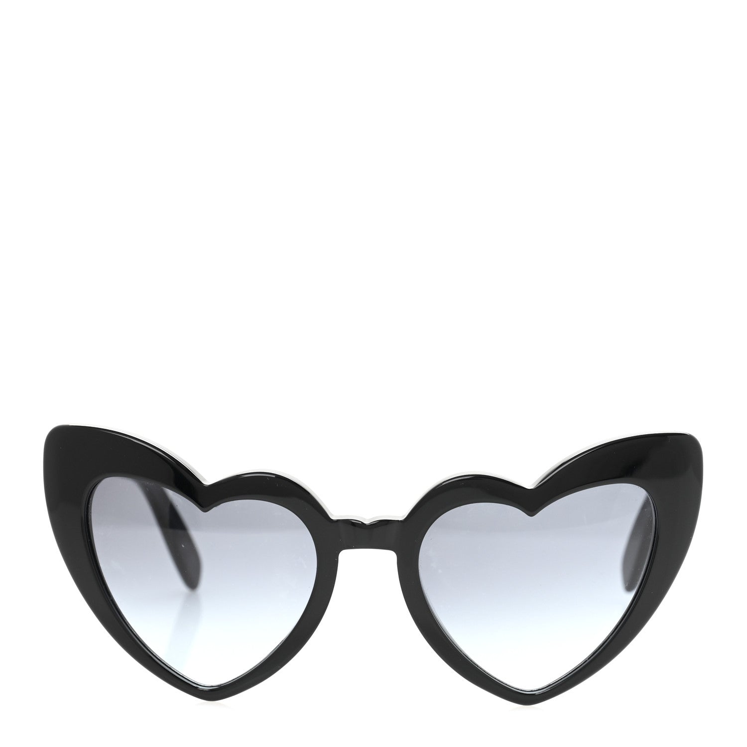 Saint Laurent Acetate Heart Frame Loulou SL181 Sunglasses Black 2 of 8