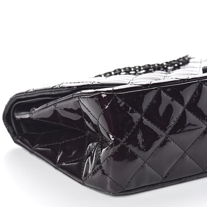 Chanel Patent Quilted 2.55 Reissue 227 Flap Prune 9 of 11