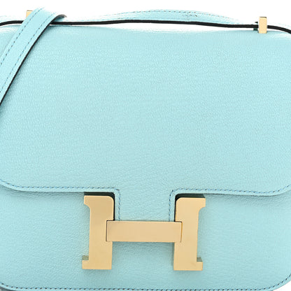 Hermes Chevre Mysore Constance 18 Bleu Zephyr 9 of 12