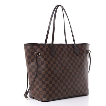 Louis Vuitton Damier Ebene Neo Neverfull MM Rose Ballerine 3 of 15