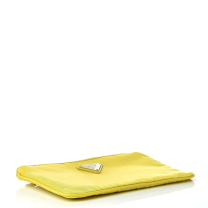 Prada Tessuto Nylon Saffiano Wristlet Girasole 4 of 7