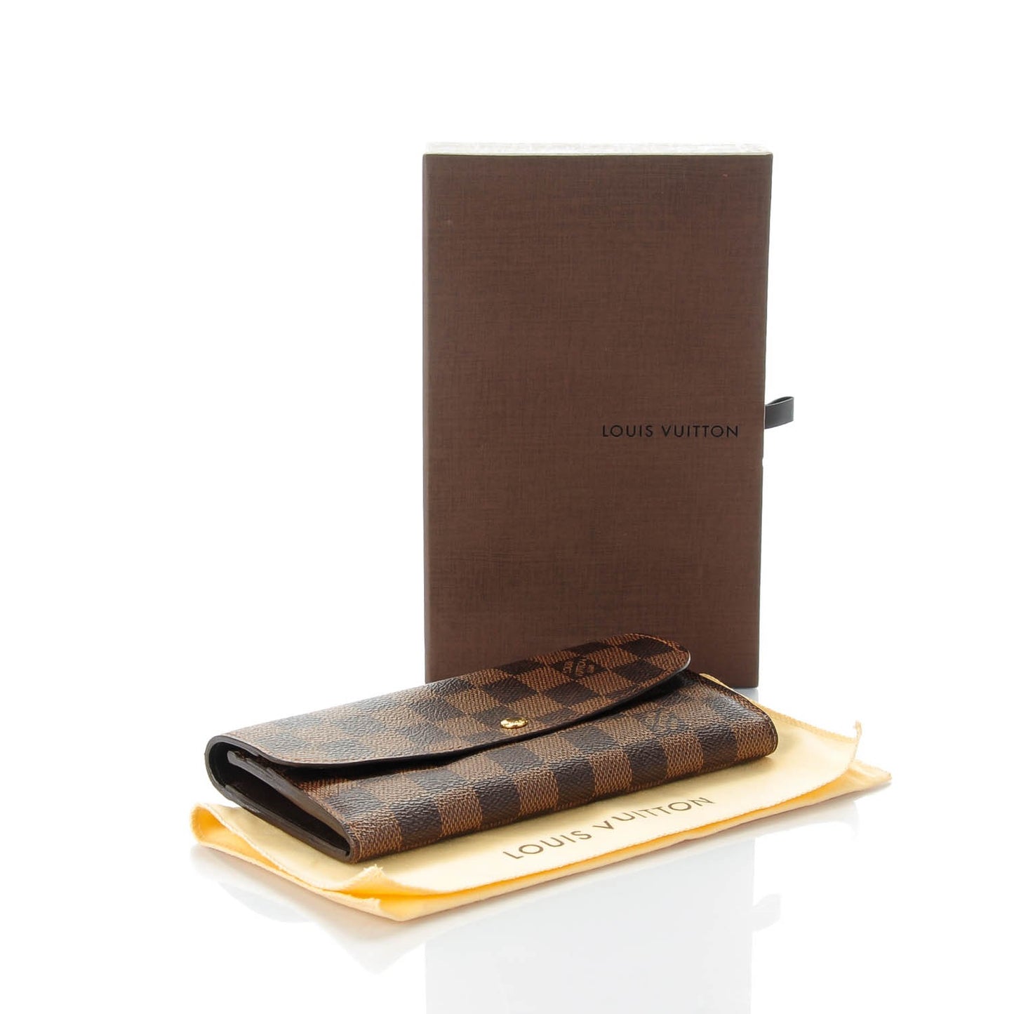 Damier Ebene Emilie Wallet