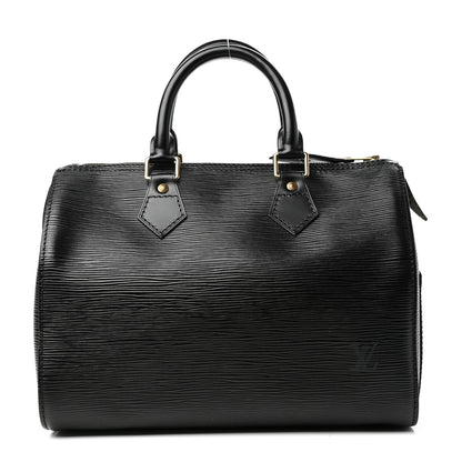 Louis Vuitton Epi Speedy 25 Black 1 of 9