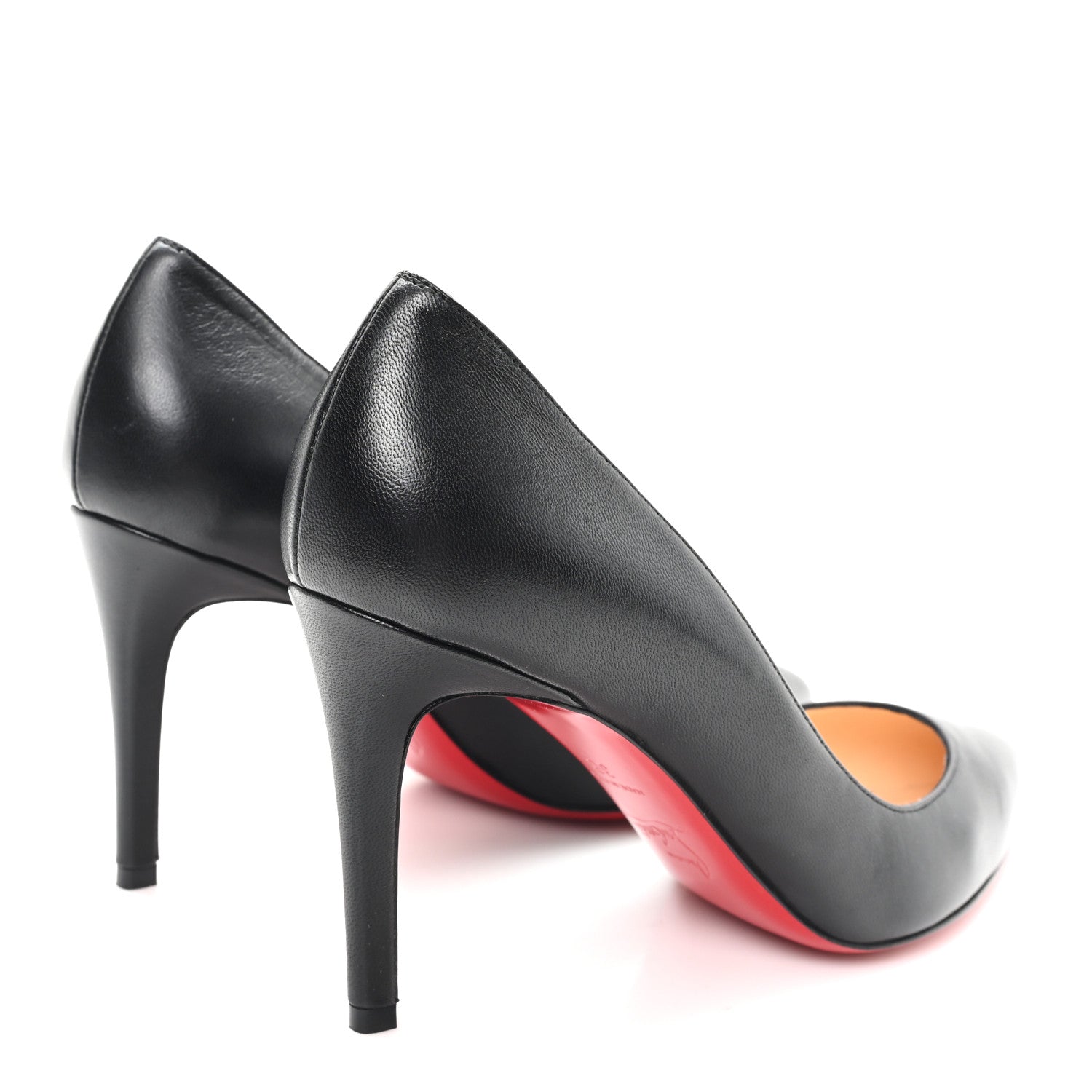 Christian Louboutin Shiny Nappa Pigalle Follies 85 Pumps 38 Black 5 of 10