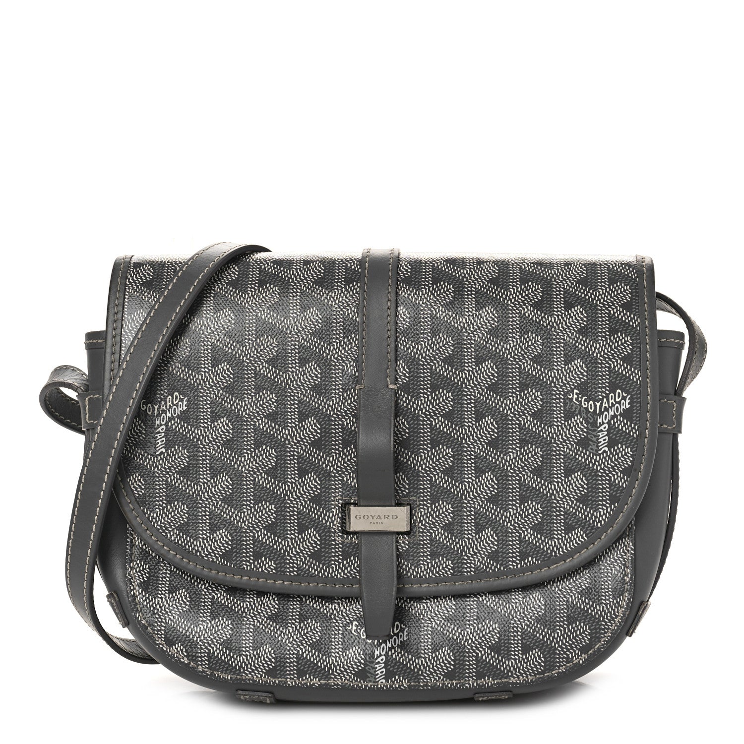 Goyard Goyardine Belvedere II PM Messenger Bag Gray 1 of 14