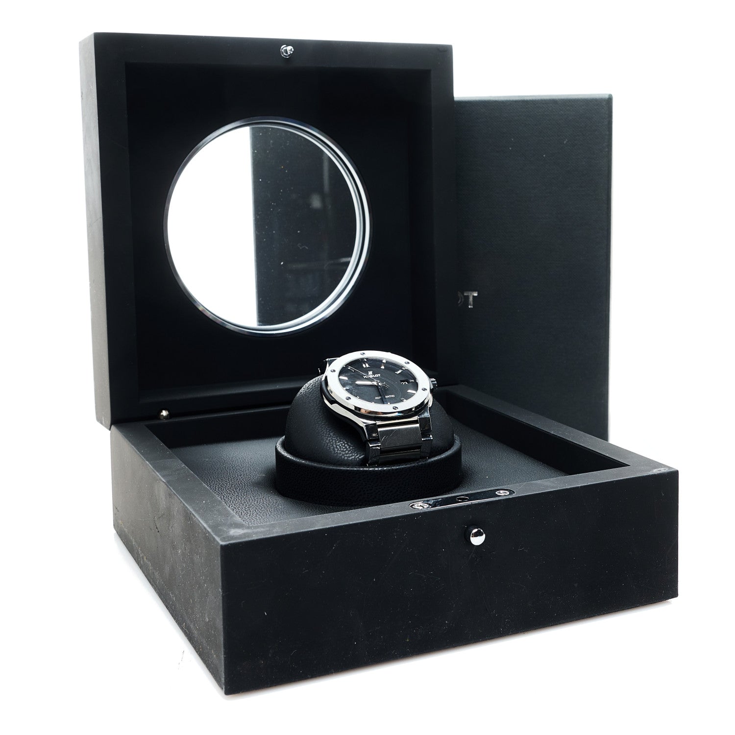 Hublot Titanium 45mm Classic Fusion Automatic Watch Black 510.NX.1170.NX 5 of 5