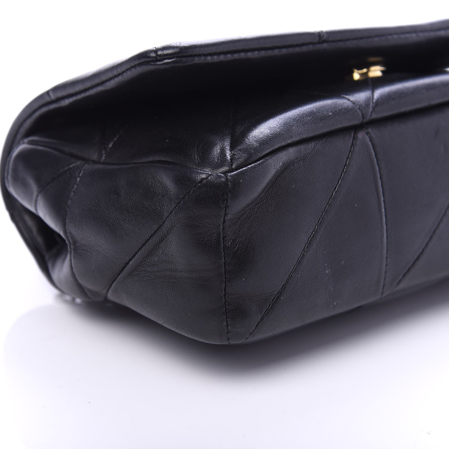 Saint Laurent Lambskin Patchwork Monogram Small Jamie Black 6 of 12
