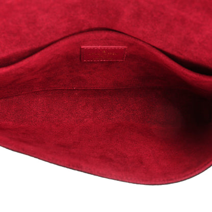 Louis Vuitton Monogram Pochette Felicie Chain Wallet Fuchsia 6 of 13