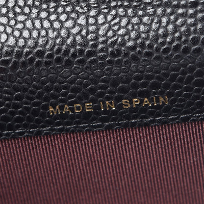 Chanel Caviar Quilted Flap Card Holder Black 8 of 14