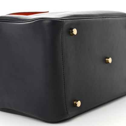 Hermes Swift Verso Lindy 30 Bleu Indigo Orange Poppy 9 of 16