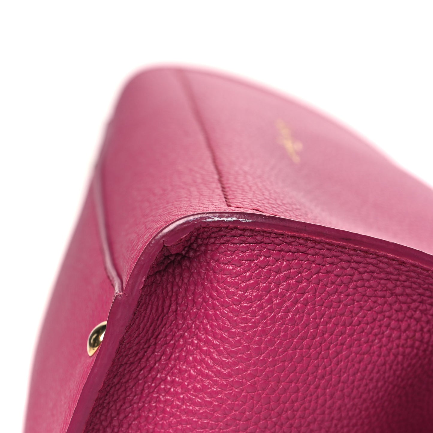 Calfskin Double Handle Medium Amy Tote Sangria Pamplona
