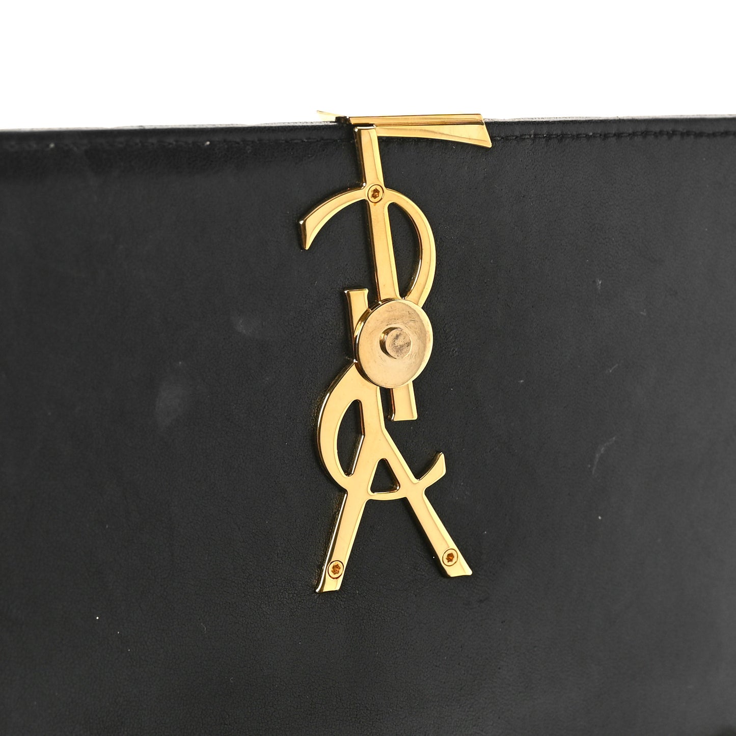 Lambskin Matelasse Monogram Medium Vicky Chain Bag Black