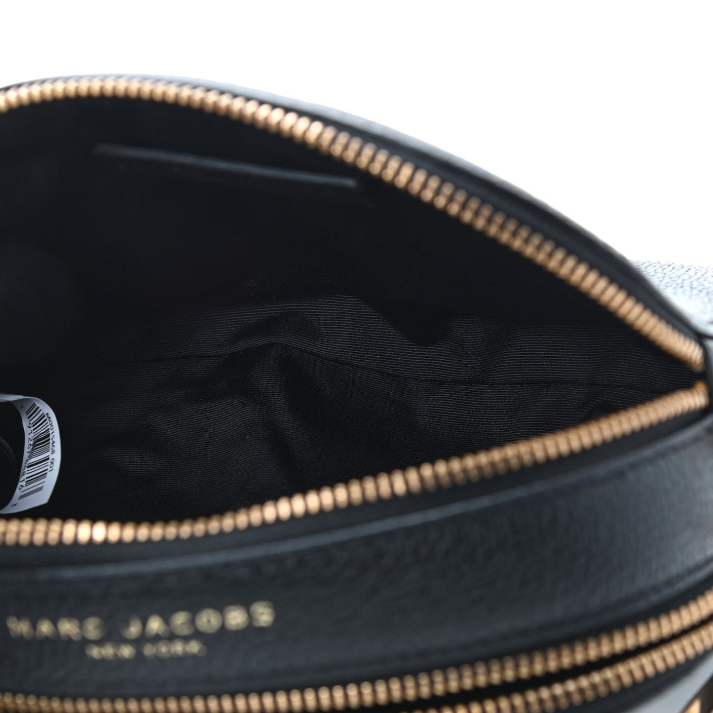 Calfskin Shutter Camera Crossbody Bag Black