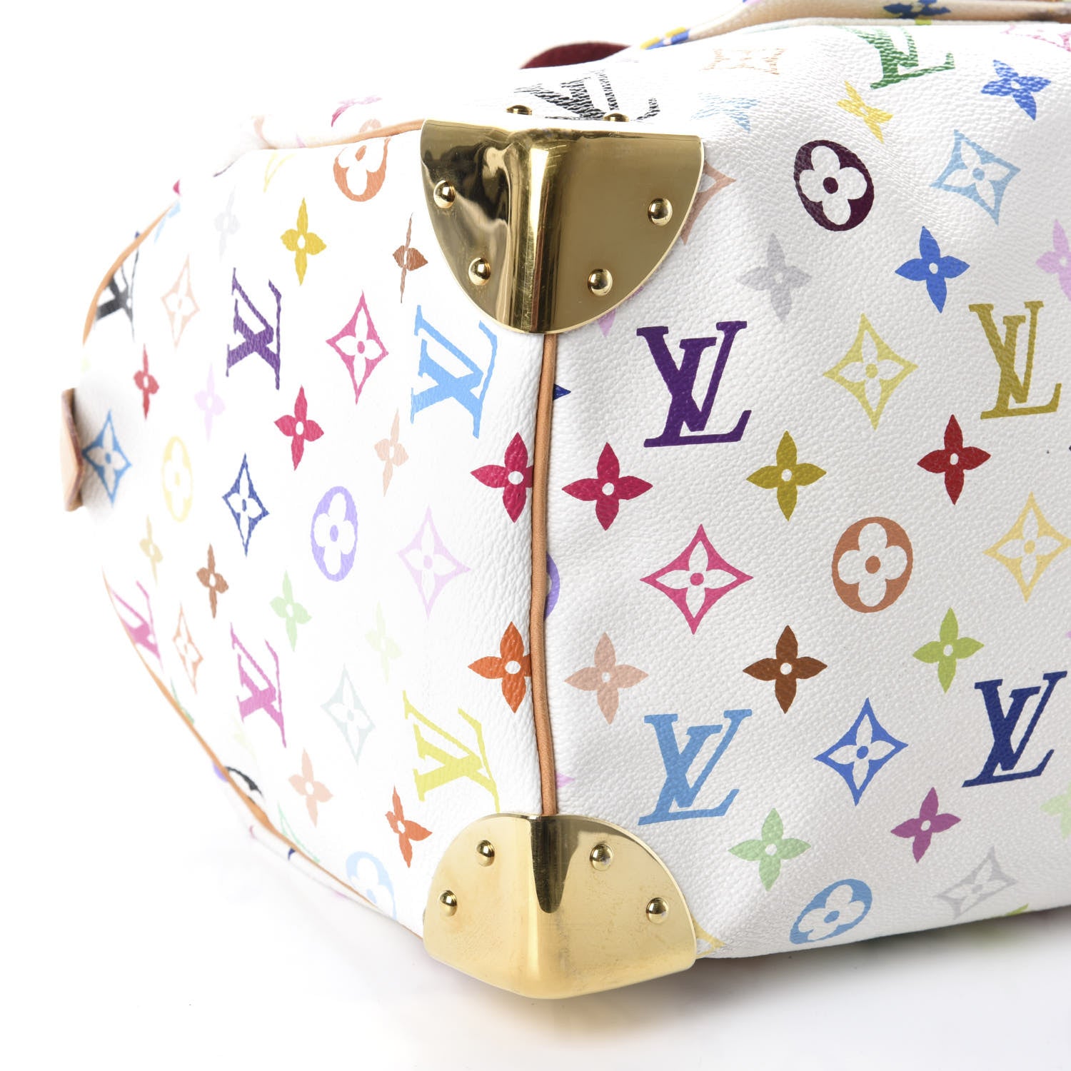 Louis Vuitton Monogram Multicolor Speedy 30 White 6 of 9