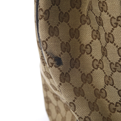 Gucci Monogram Dollar Calfskin Large Sukey Tote Beige Ebony Testa di Moro 13 of 13