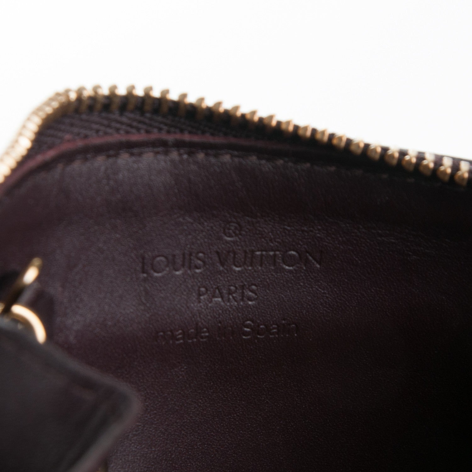 Louis Vuitton Vernis Key Pouch Amarante 5 of 7