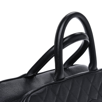 Chanel Caviar Quilted Large Bowler Black 16 of 17