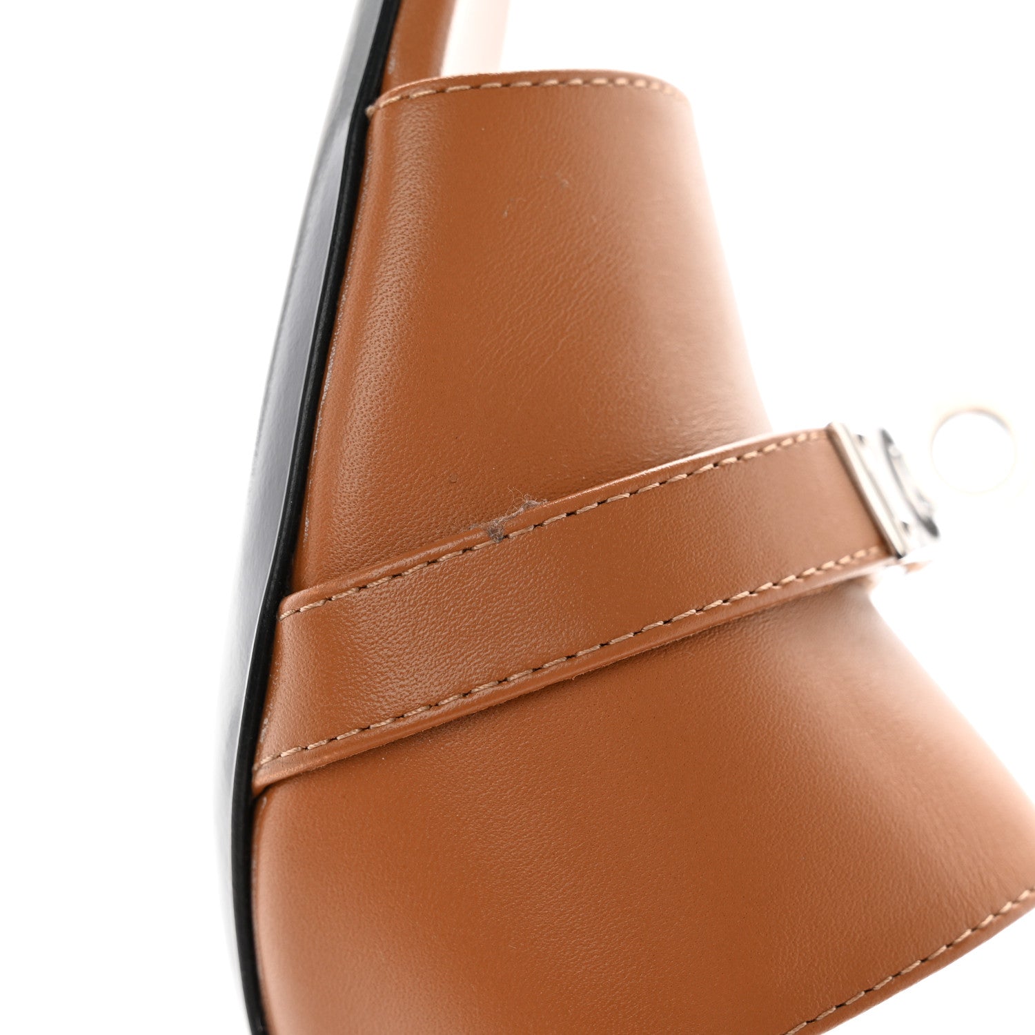 Hermes Calfskin Gigi 50 Sandals 37.5 Naturel 16 of 18