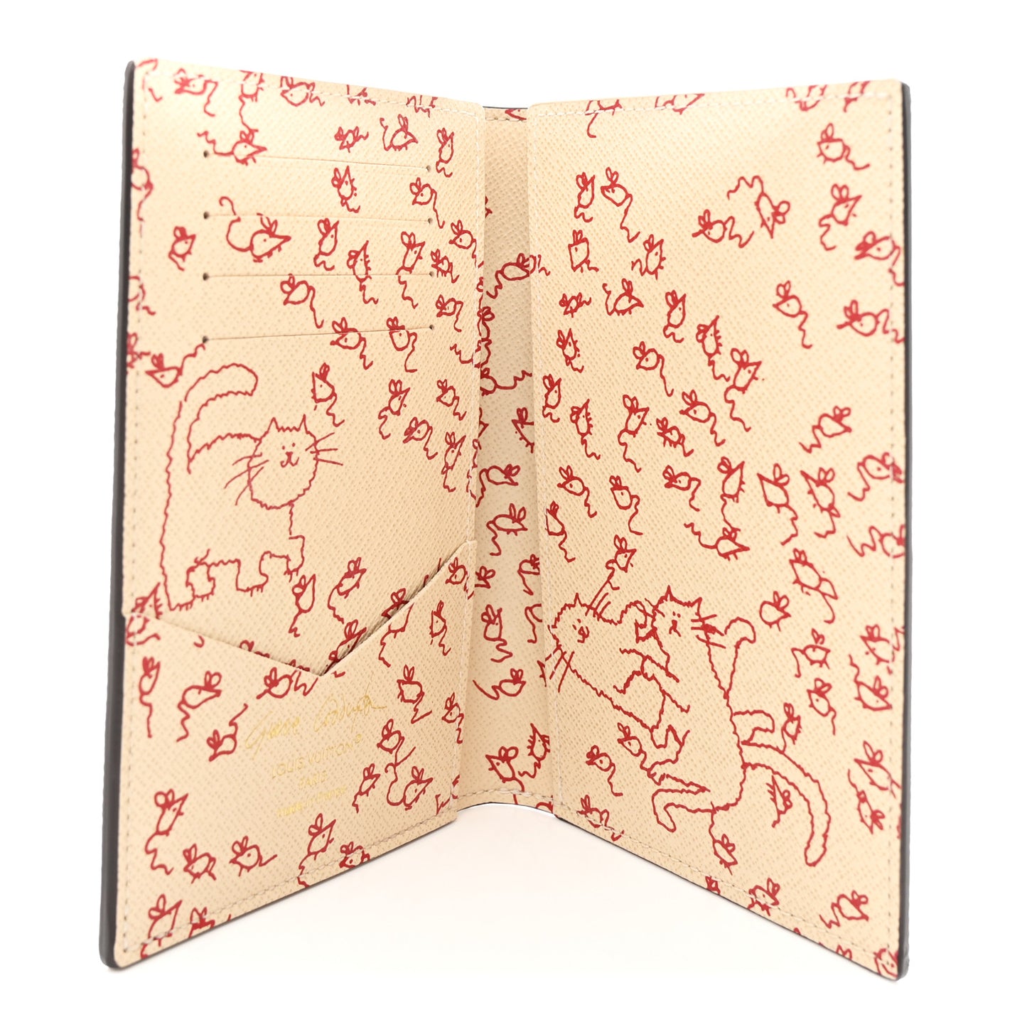 Monogram Travels With Grace Coddington Passport Cover