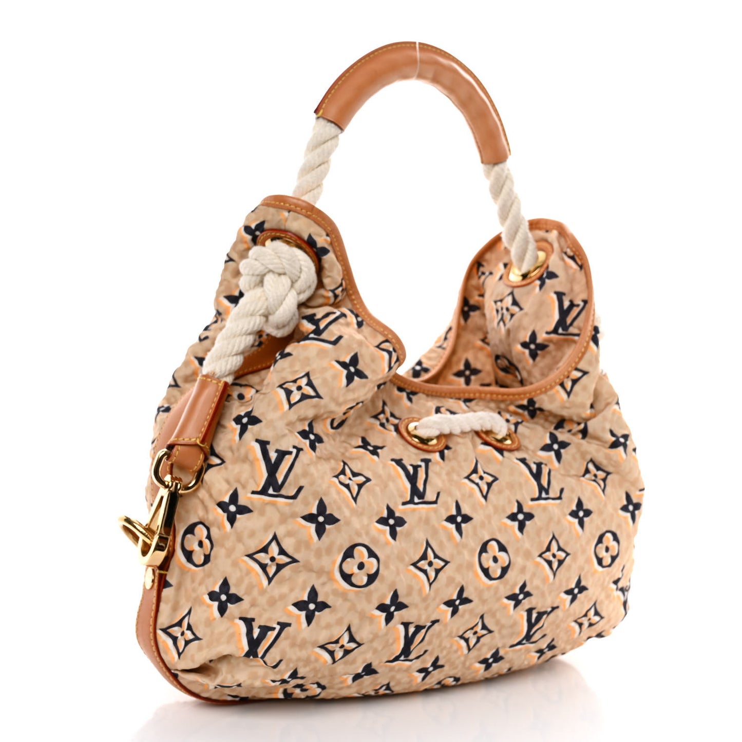 Canvas Monogram Cruise Bulles MM Natural