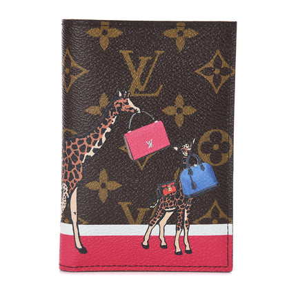 Louis Vuitton Monogram 2017 Christmas Animation Passport Cover 1 of 9