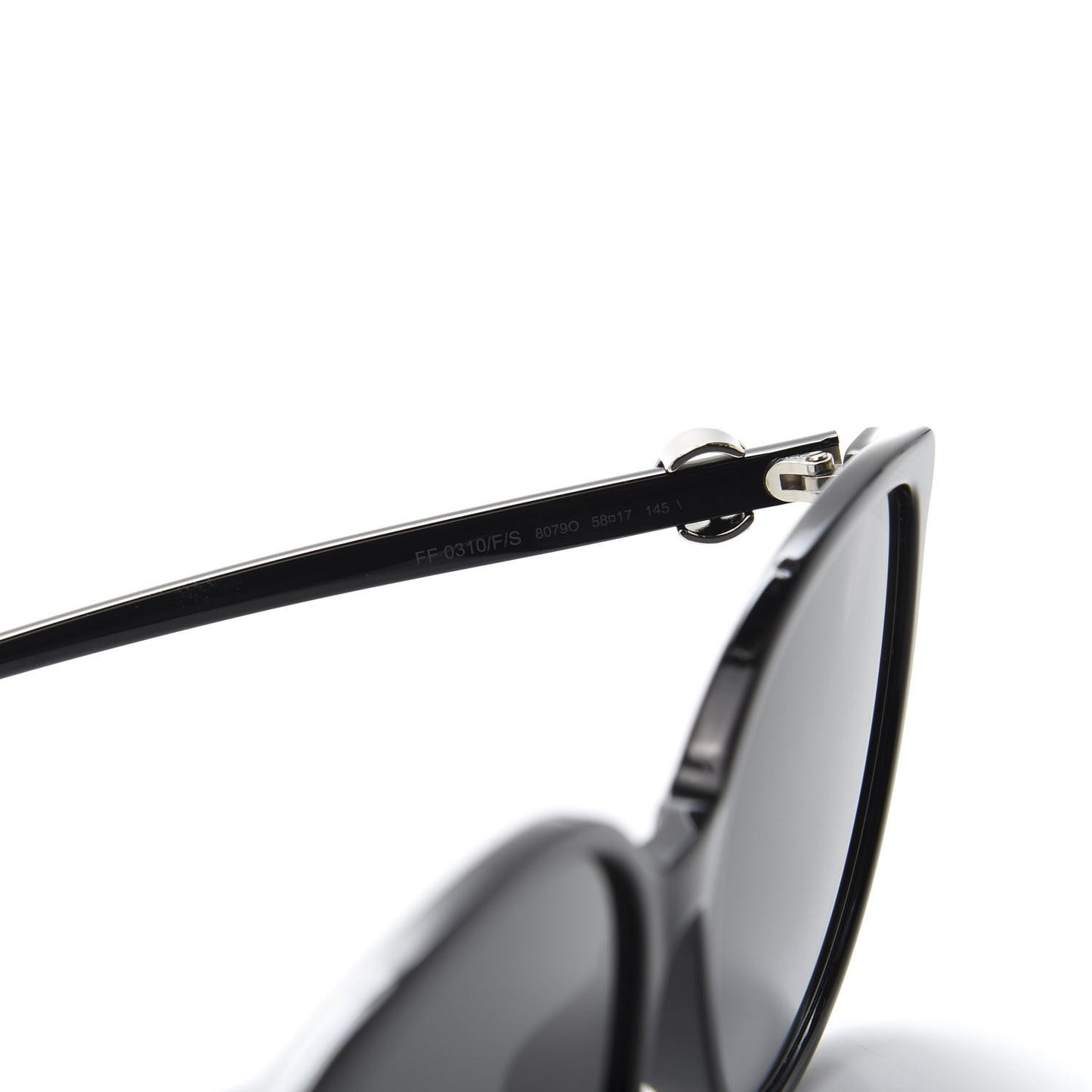 Acetate F Is Fendi FF Sunglasses FF 0310/F/S Black