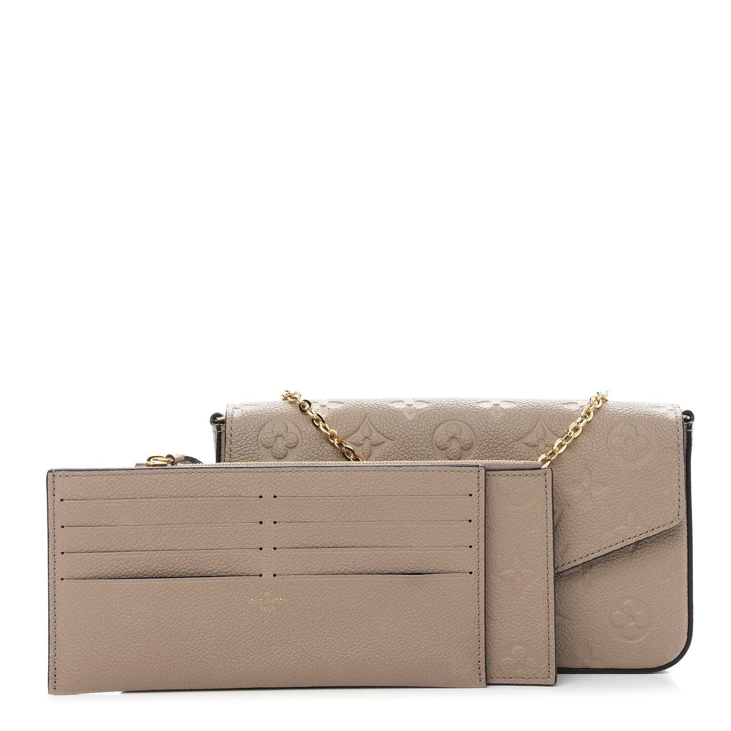 Empreinte Pochette Felicie Chain Wallet Tourterelle