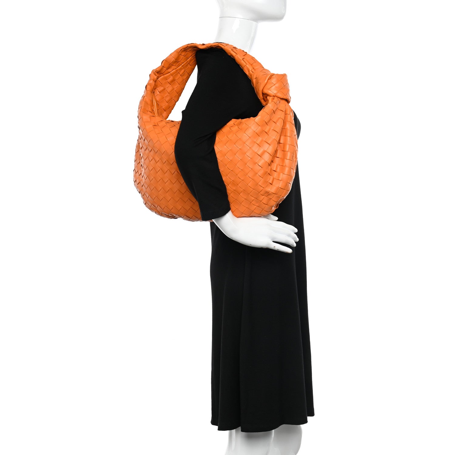Bottega Veneta Nappa Intrecciato Small Jodie Twist Orange 2 of 12