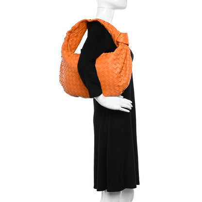 Bottega Veneta Nappa Intrecciato Small Jodie Twist Orange 2 of 12