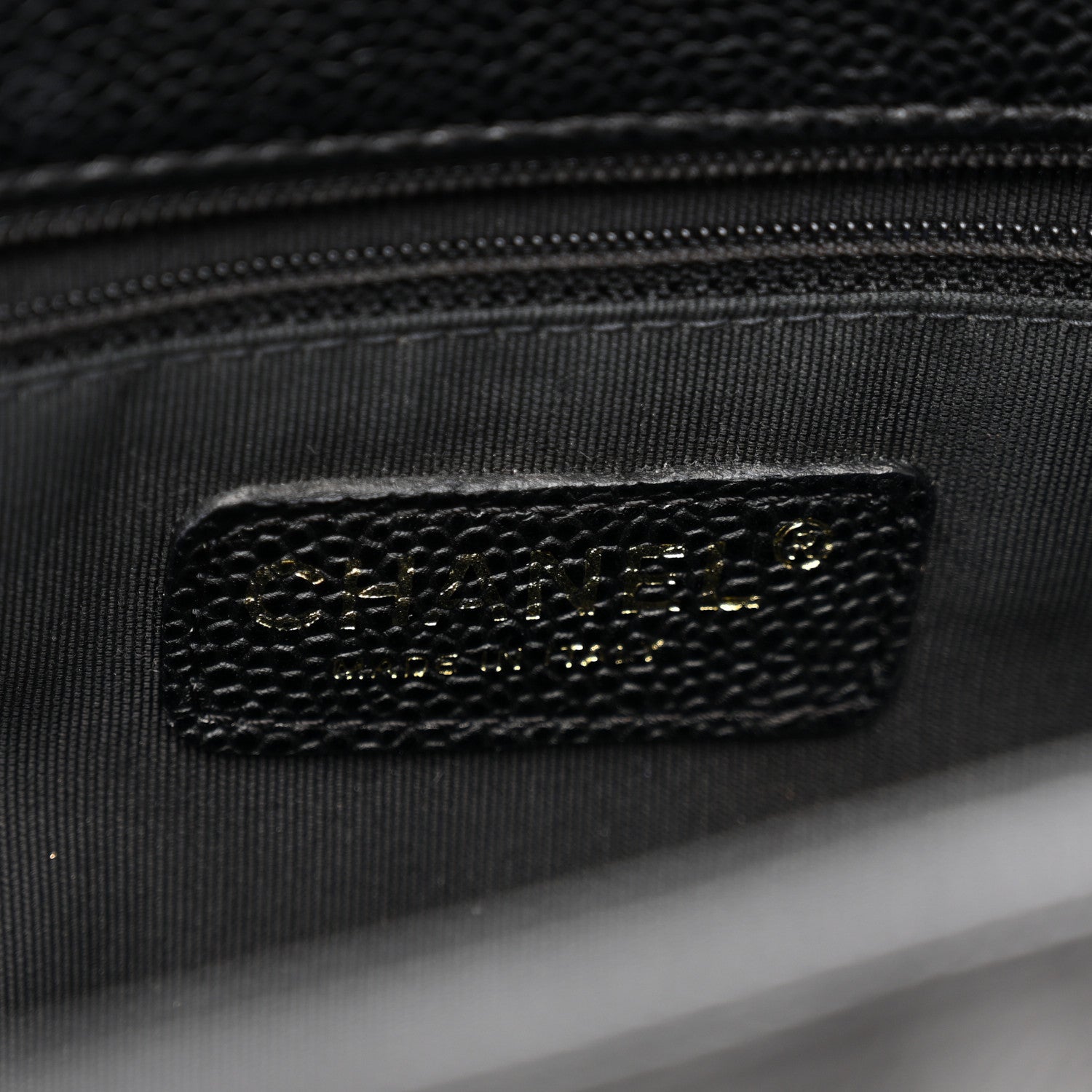 Chanel Caviar Quilted Grand Shopping Tote GST Black 6 of 14