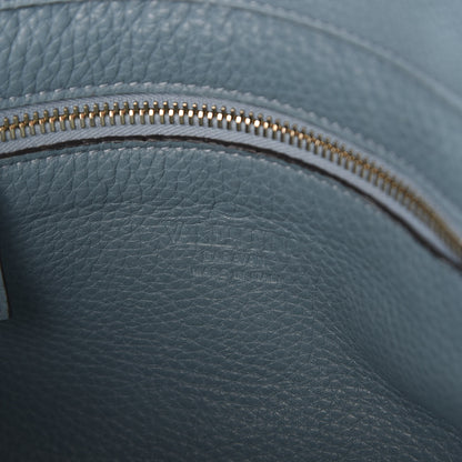 Valentino Garavani Pebbled Calfskin Small Rockstud Flip-Lock Messenger Bag Light Blue 5 of 8