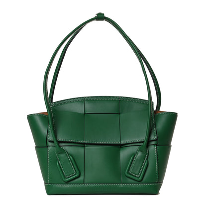 Bottega Veneta French Calfskin Maxi Intrecciato Arco 33 Racing Green 1 of 11
